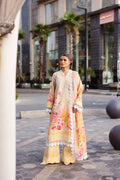 NAQSH Cocktail Summer '26 Peach Petal Unstitched 3 Piece Suit image 1