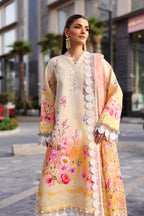NAQSH Cocktail Summer '26 Peach Petal Unstitched 3 Piece Suit image 3