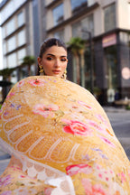 NAQSH Cocktail Summer '26 Peach Petal Unstitched 3 Piece Suit image 5