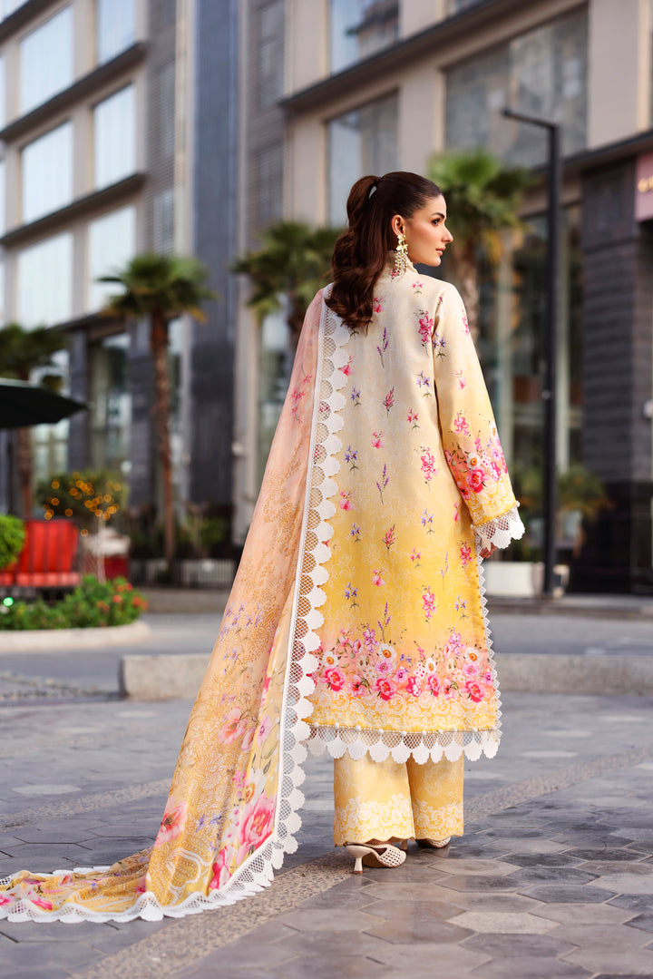 NAQSH Cocktail Summer '26 Peach Petal Unstitched 3 Piece Suit image 6