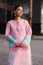 NAQSH Cocktail Summer '26 Blush Bloom Unstitched 3 Piece Suit