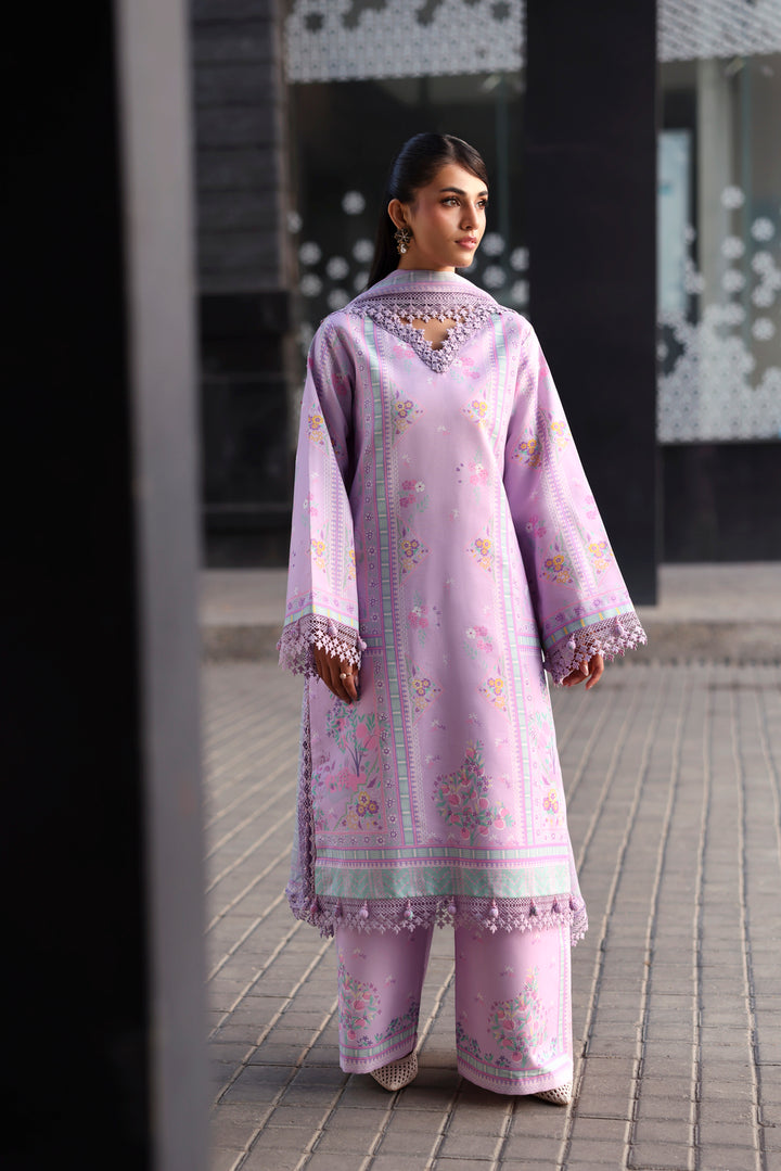 NAQSH Cocktail Summer '26 Lavender Haze Unstitched 3 Piece Suit image 1