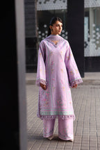 NAQSH Cocktail Summer '26 Lavender Haze Unstitched 3 Piece Suit image 1