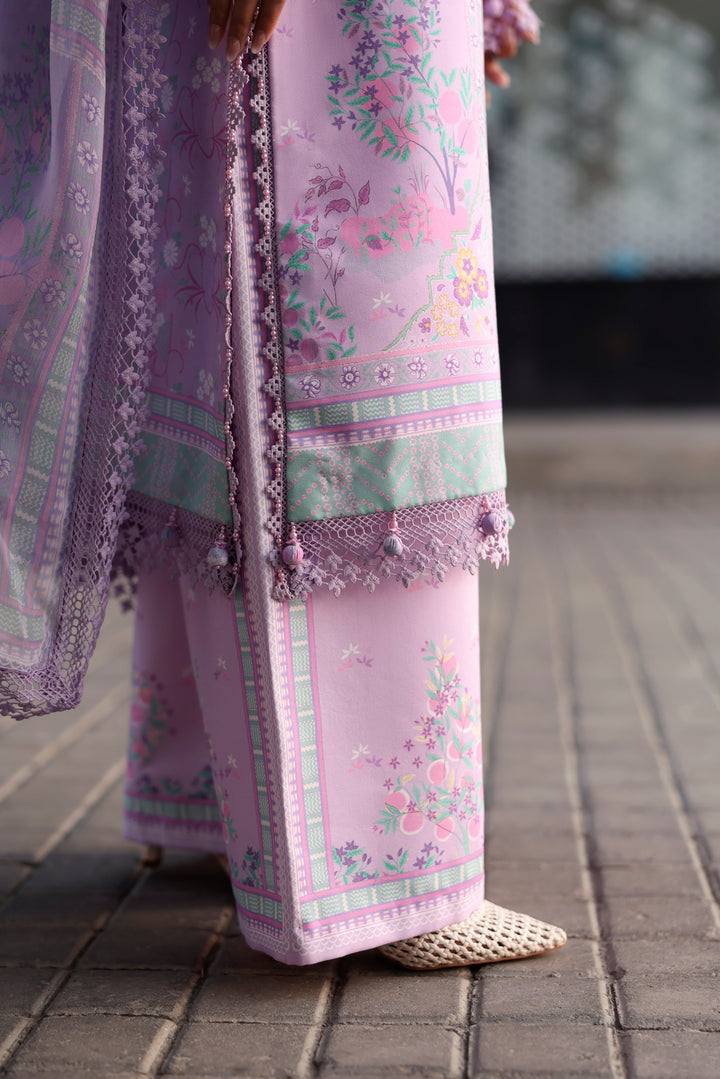 NAQSH Cocktail Summer '26 Lavender Haze Unstitched 3 Piece Suit image 2