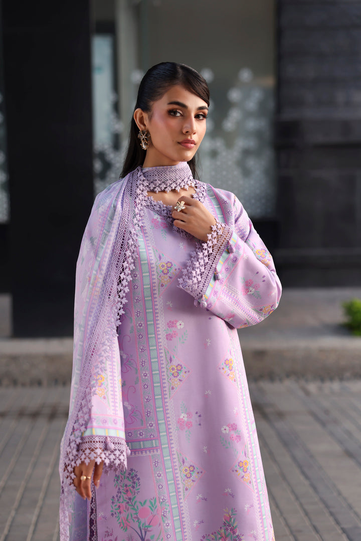 NAQSH Cocktail Summer '26 Lavender Haze Unstitched 3 Piece Suit image 3