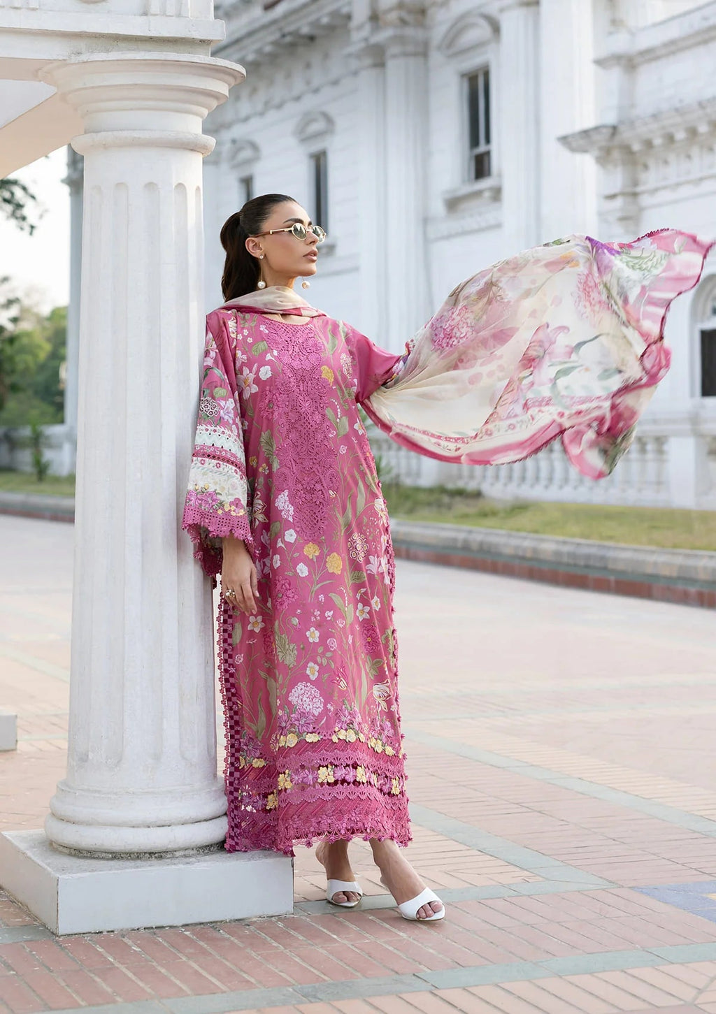 Elaf ESG-5B Delilah Unstitched 3 Piece Lawn Suit