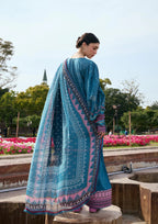 Kahf Aangan Prints Chiffon '26 – Falak Ara – Unstitched 3 Piece