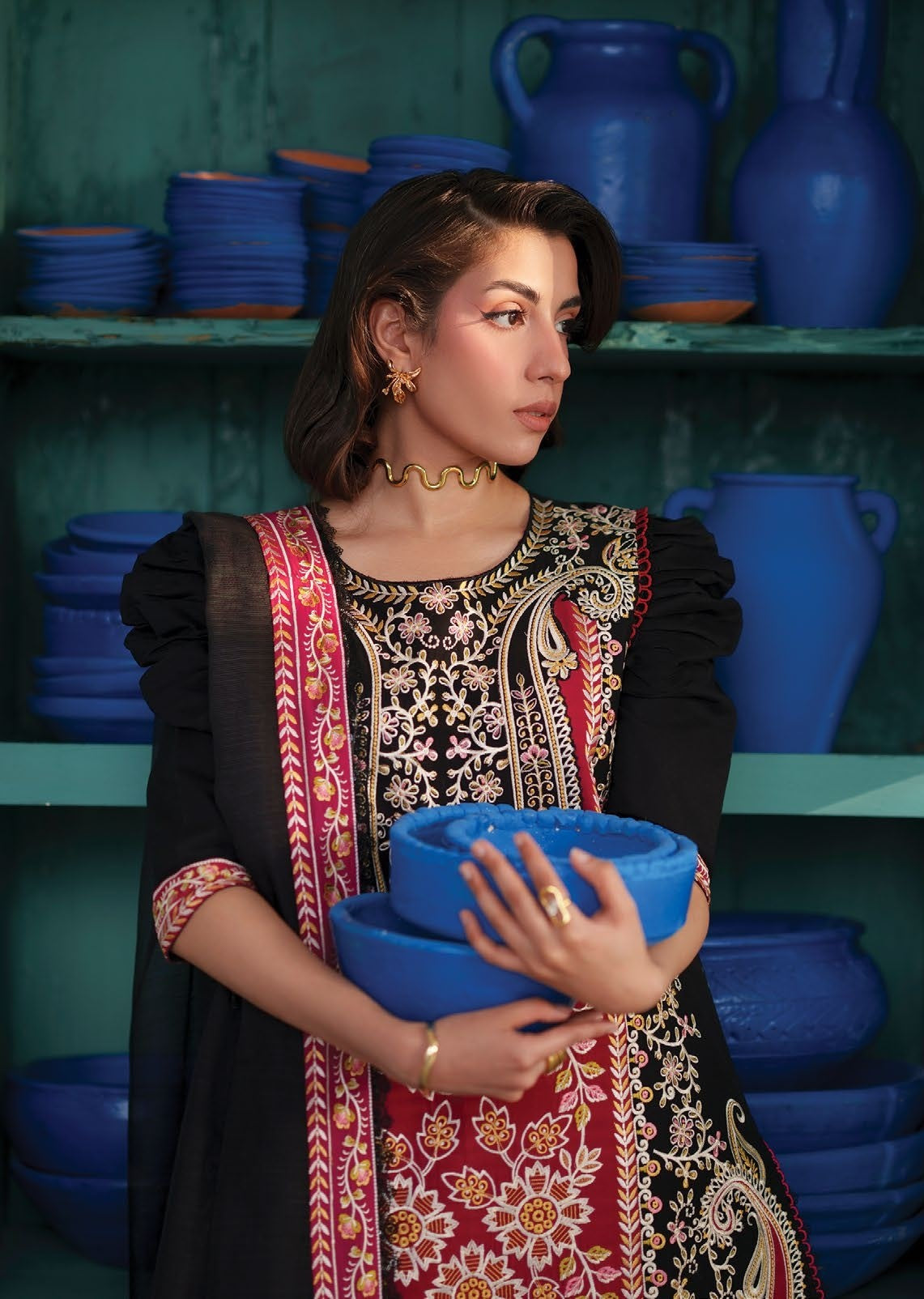 Nilofer Luxury Lawn 26  3 Piece Suit