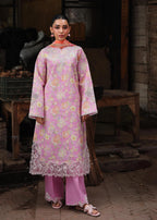 RajBari Nissa Floral Symphony Embroidered Lawn Unstitched 3Pc Suit