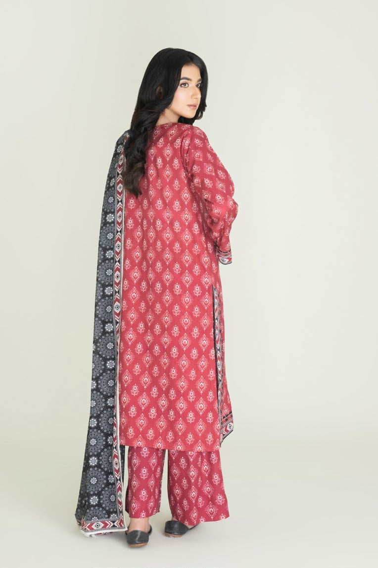 KHAS Amaira PRINTED LAWN SUIT 3 PIECE  Stitched