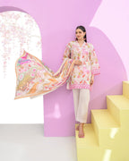 GulAhmed Printed Elegance Printed Lawn Suit
