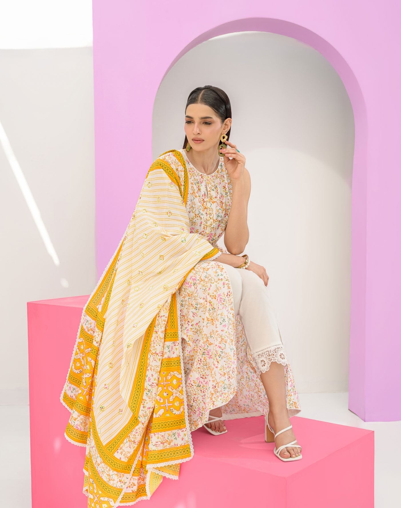 GulAhmed Verdant Dreams Printed Lawn Suit