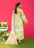 Parishay Azmir Printed Lawn 3 Piece Suit