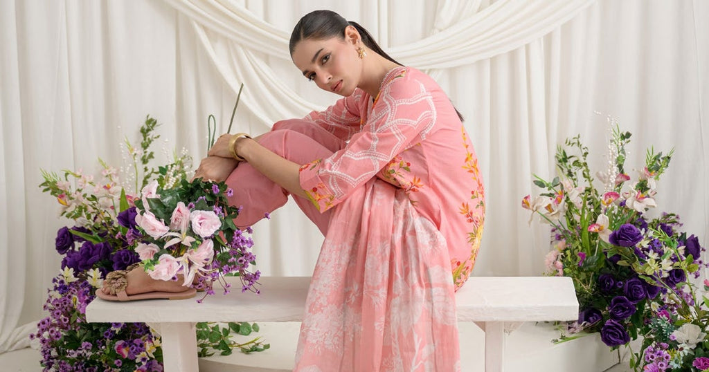 GulAhmed Soft Serenity Dobby Lawn Suit