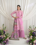 GulAhmed Luxe Petals Dobby Lawn Suit
