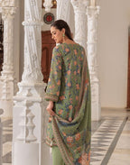 GulAhmed Soft Bloom Printed Lawn Suit