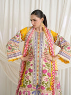 GulAhmed Flora Unfiltered Dobby Lawn Suit