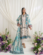 GulAhmed Clean and Wild Mehsuri Lawn Suit