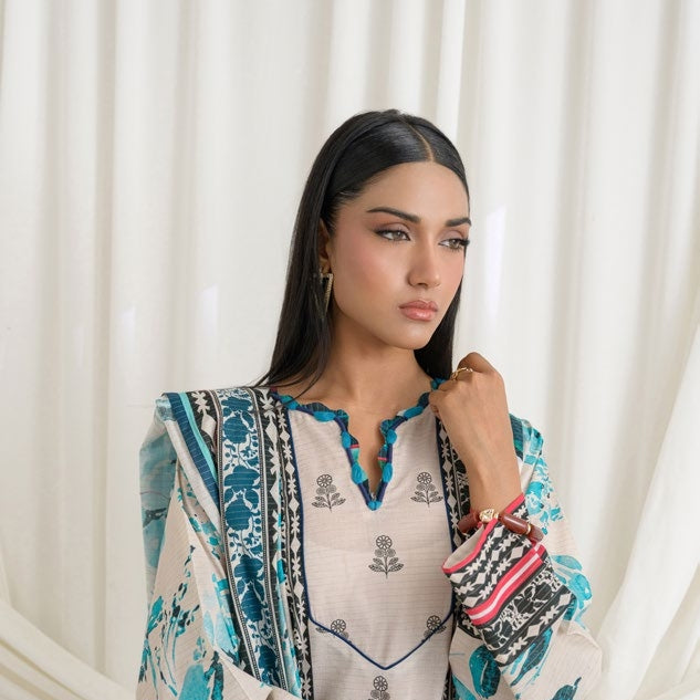 GulAhmed Clean and Wild Mehsuri Lawn Suit