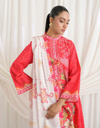 GulAhmed Classic Bloom Mehsuri Lawn Suit