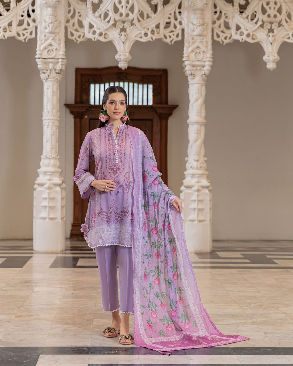 GulAhmed Gentle Motion Printed Lawn Suit