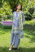 Elaf Bridgerton Violette Printed Lawn 3 Piece Suit