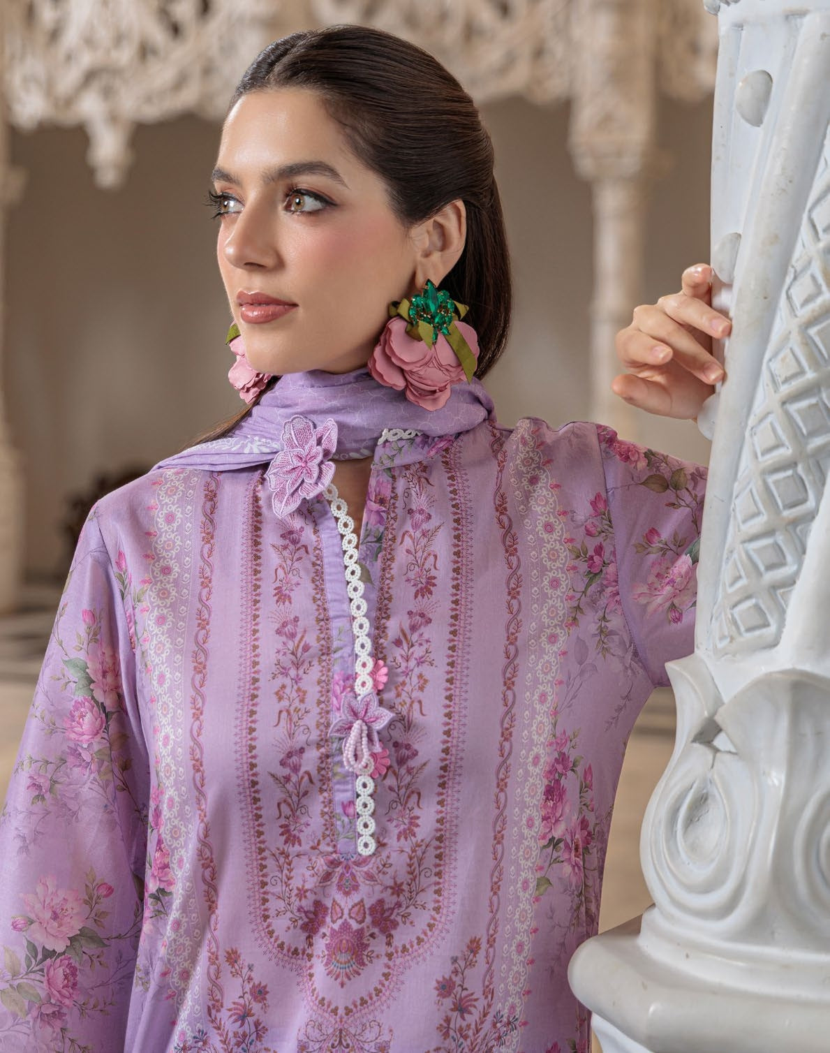 GulAhmed Gentle Motion Printed Lawn Suit