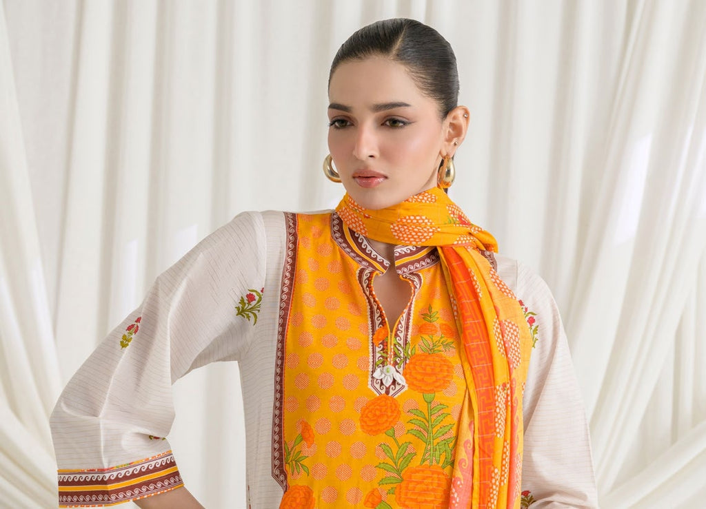 GulAhmed Fresh Aura Mehsuri Lawn Suit