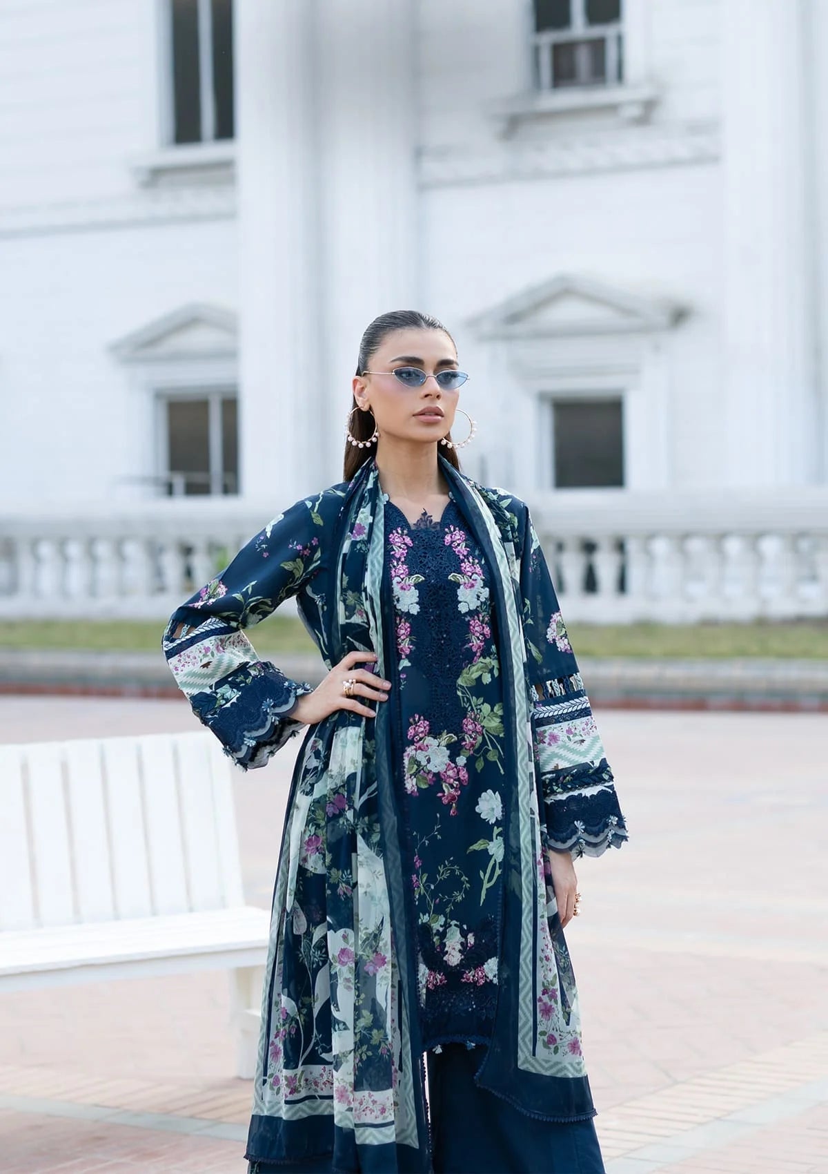 Elaf ESG-3A Mariel Unstitched 3 Piece Lawn Suit