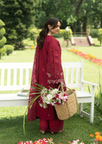 Elaf Luxury Lawn Vol II '26 – Falling Petals – Unstitched 3 Piece