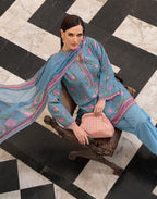 GulAhmed Floral Grace Printed Lawn Suit