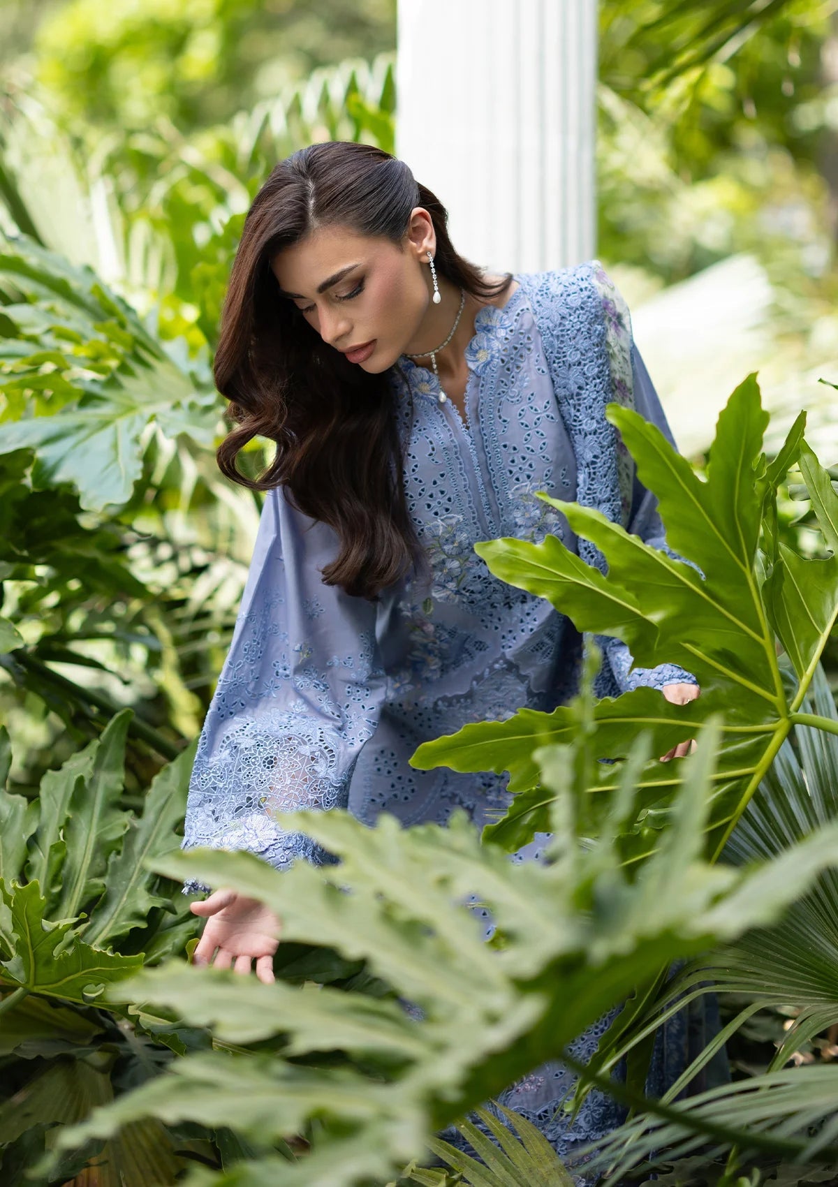 Elaf Luxury Lawn Vol II '26 – Lavender Luxe – Unstitched 3 Piece