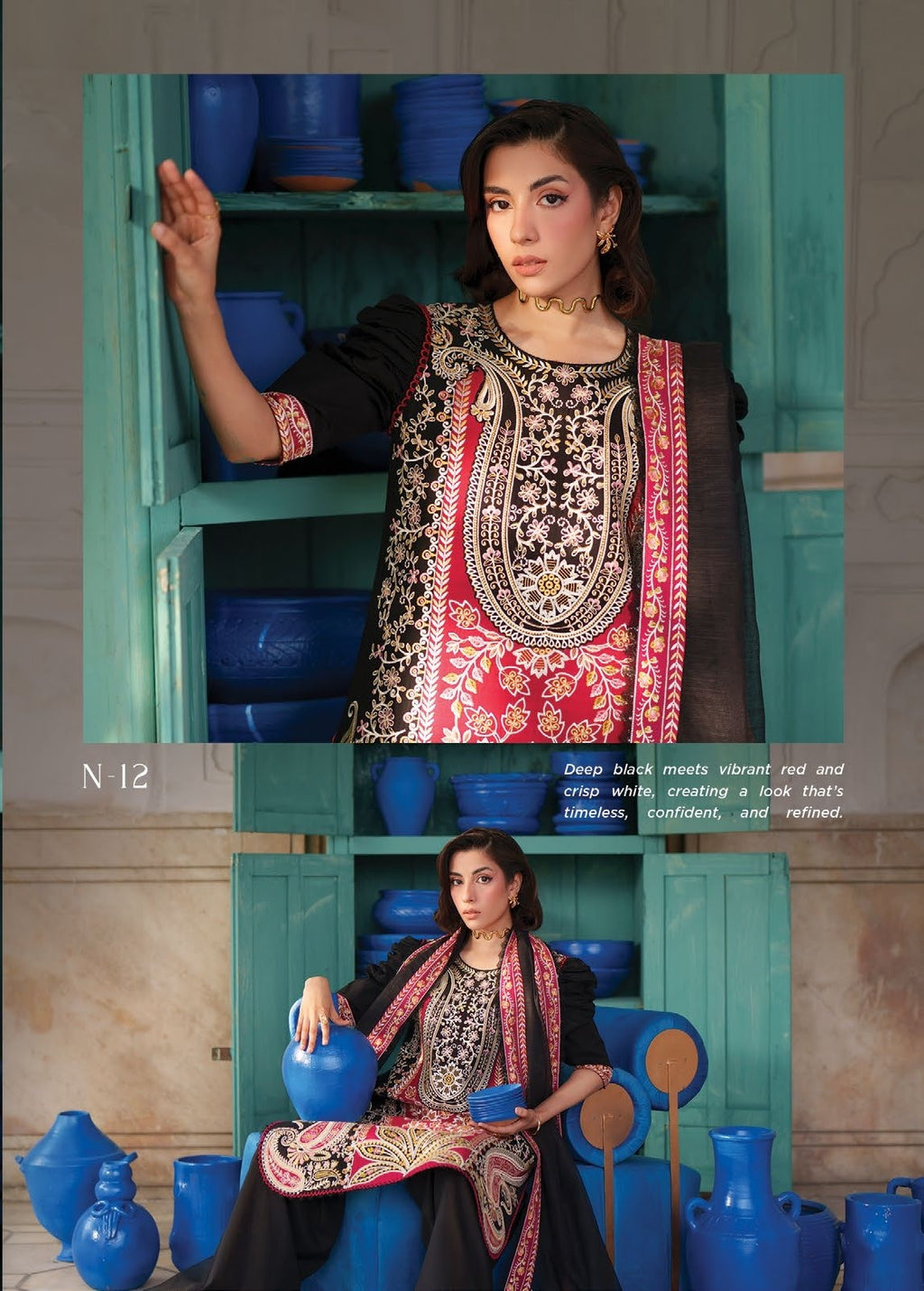 Nilofer Luxury Lawn 26  3 Piece Suit