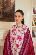 Raha Premium Printkari by Rajbari Vol 02 - Design 10 - Unstitched 3 Piece