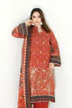 3 Piece Embroidered Lawn Stitched│KHAS Amaira