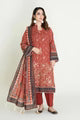 3 Piece Embroidered Lawn Stitched│KHAS Amaira