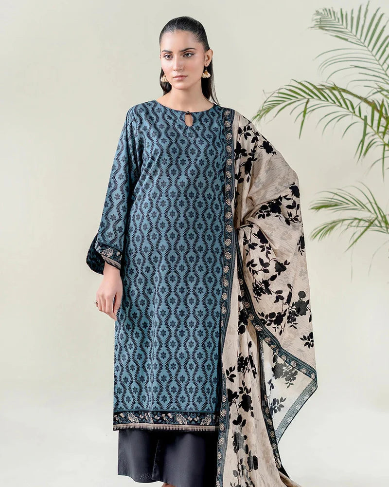 3-piece printed │Noor-e-Subah KHAS Lawn Suit