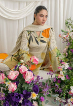 GulAhmed Sunlit Flora Mehsuri Lawn Suit