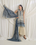 GulAhmed Blossom Thread Mehsuri Lawn Suit