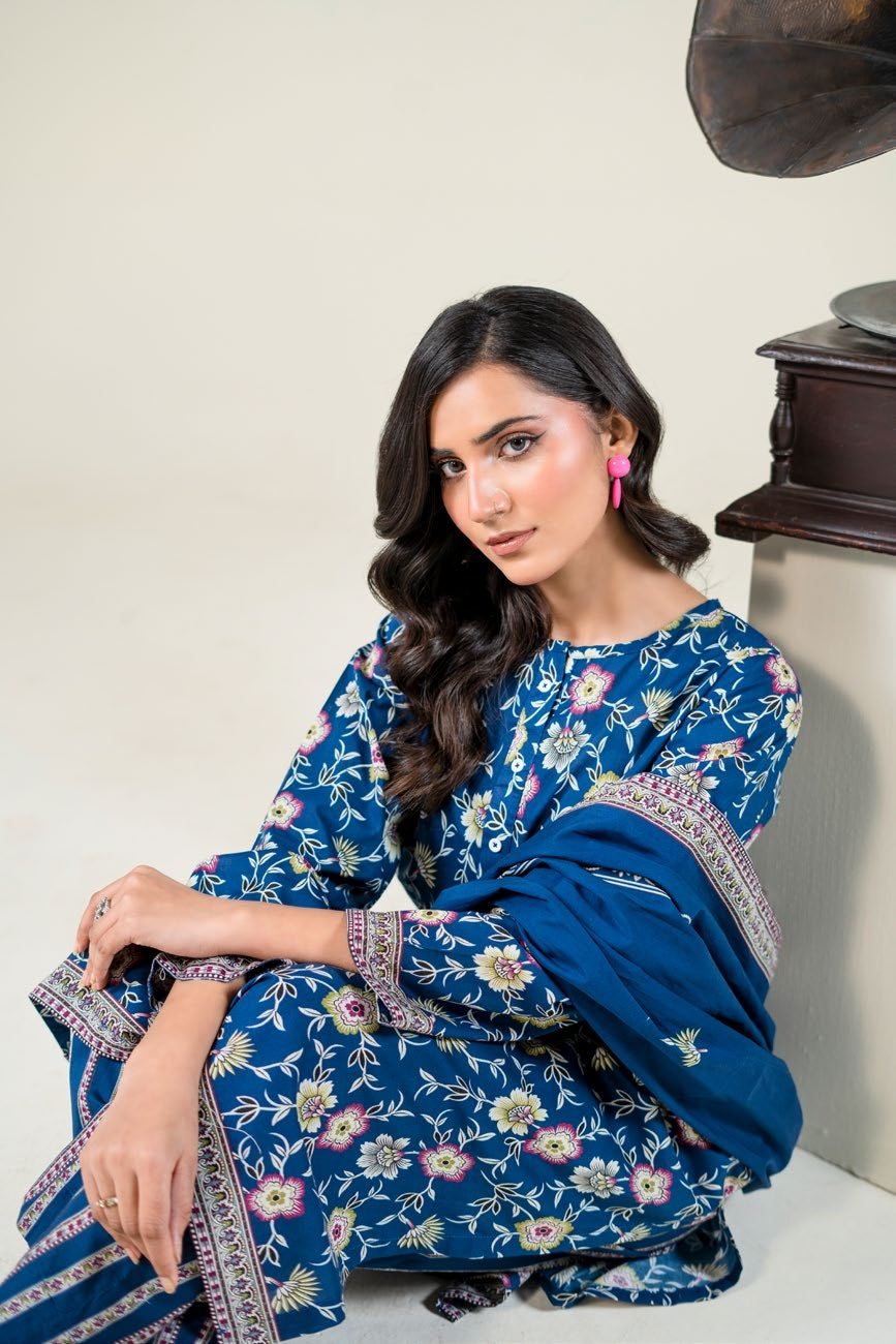 3-piece printed │Noor-e-Subah KHAS Lawn Suit