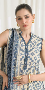 GulAhmed Blossom Thread Mehsuri Lawn Suit