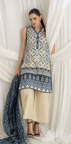 GulAhmed Blossom Thread Mehsuri Lawn Suit
