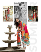 GulAhmed Luxe Petals Cross Hatch Lawn Suit