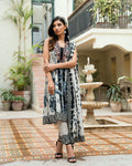 GulAhmed Golden Hour Cross Hatch Lawn Suit