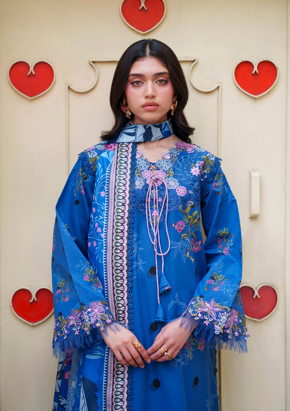 Parishay Azmir Printed Lawn 3 Piece Suit