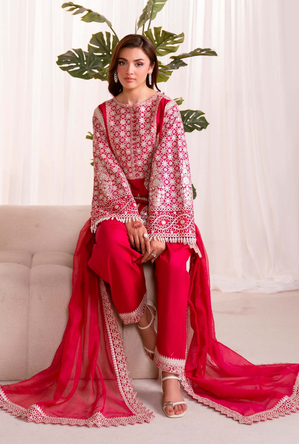 Maryum & Maria unstitched Lawn