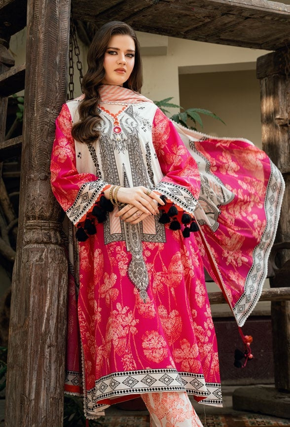 GulAhmed Ruby Allure Cross Hatch Lawn Suit