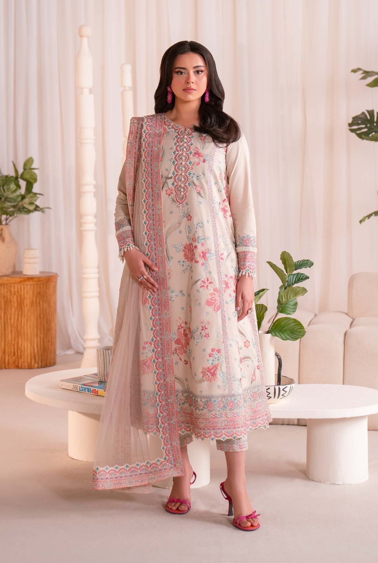 Maryum & Maria unstitched Lawn