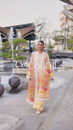 NAQSH Cocktail Summer '26 Peach Petal Unstitched 3 Piece Suit image 7