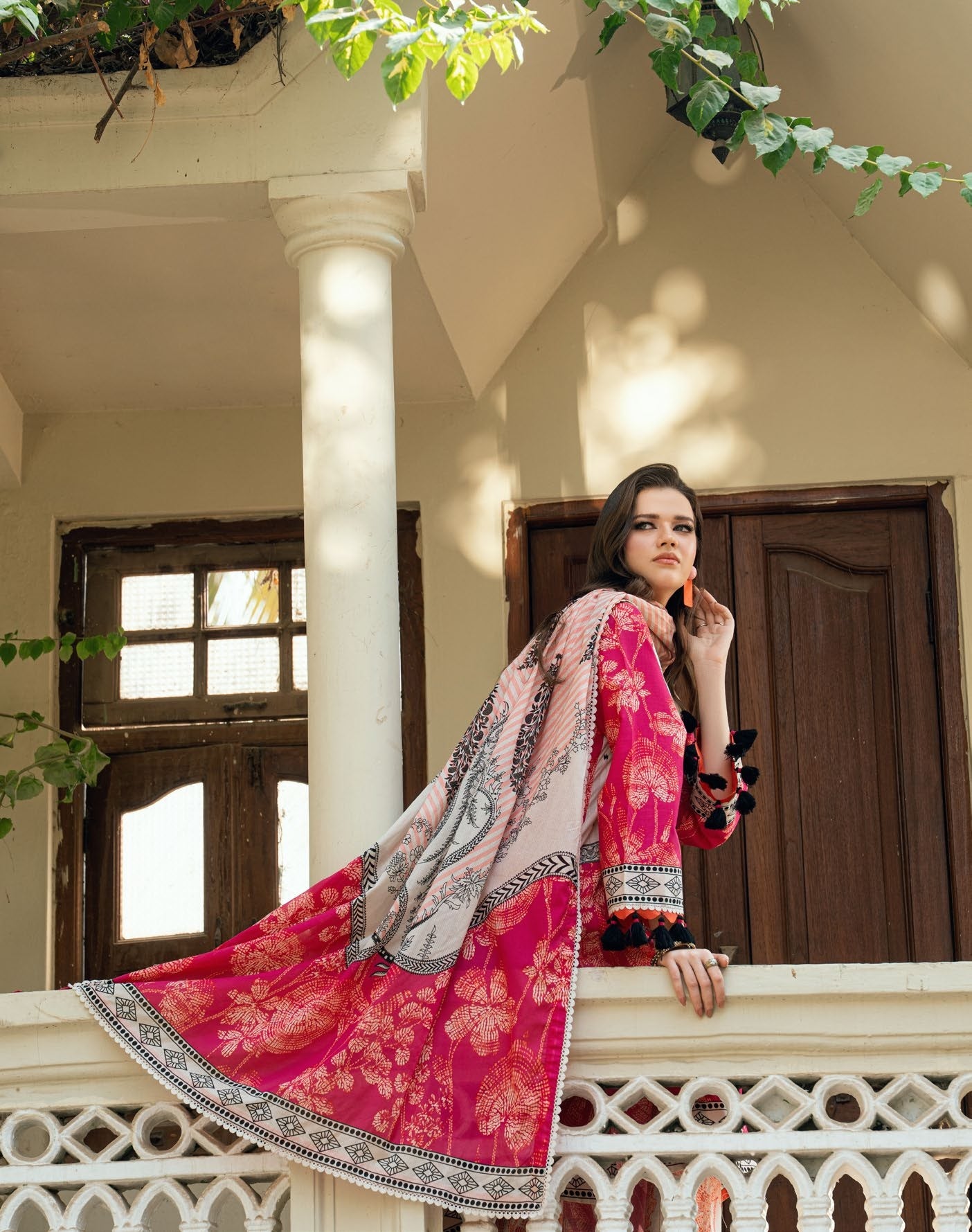 GulAhmed Ruby Allure Cross Hatch Lawn Suit